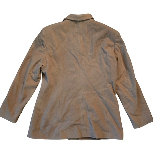 Norton McNaughton Classic Tailored Tan Jacket Zippered W/ Pockets Size 10 - Picture 2 of 7